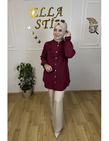 Fırfır detay tunik