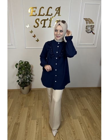 Fırfır detay tunik