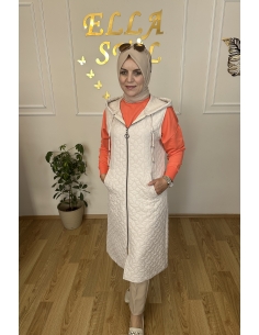 Kristal kapitone Yelek 2