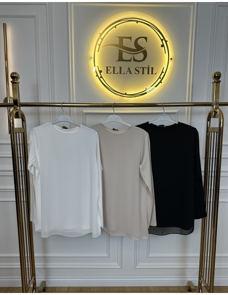 ŞİFON KOLLU İÇLİK