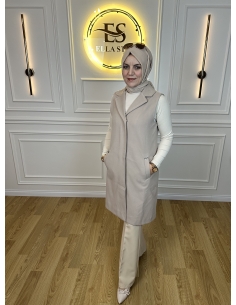 Kaşmir Kaşe Yelek 2