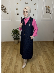 yazlık kapitone yelek