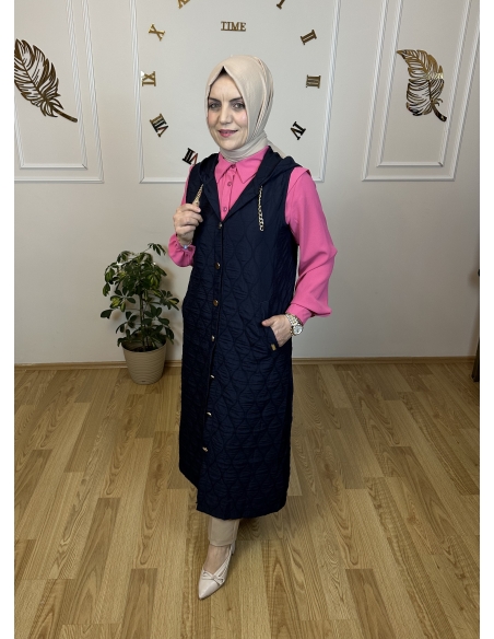 yazlık kapitone yelek