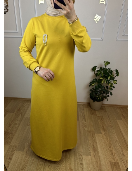 compakt pamuk elbise